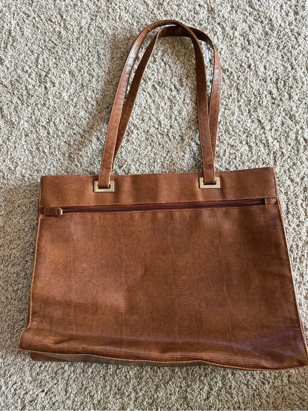 Coldwater Creek Classic Brown Women's Tote Bag - Sleek Everyday Carry